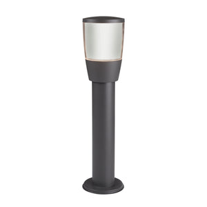 Searchlight Electric Tucson Outdoor Post - Grey Metal & Polycarbonate 0598-450GY