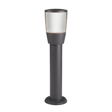 Searchlight Electric Tucson Outdoor Post - Grey Metal & Polycarbonate 0598-450GY