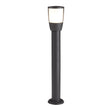 Tucson Outdoor Post - Grey Metal & Polycarbonate