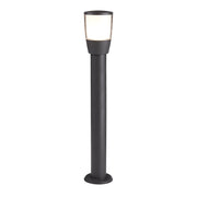 Tucson Outdoor Post - Grey Metal & Polycarbonate