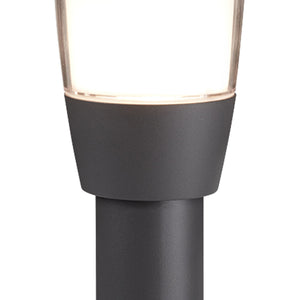 Searchlight Electric Tucson Outdoor Post - Grey Metal & Polycarbonate 0598-900GY