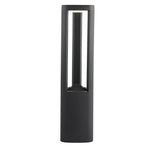 Michigan Outdoor Post - Dark Grey Metal & Polycarbonate