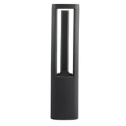 Michigan Outdoor Post - Dark Grey Metal & Polycarbonate