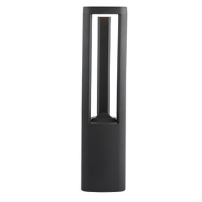 Michigan Outdoor Post - Dark Grey Metal & Polycarbonate