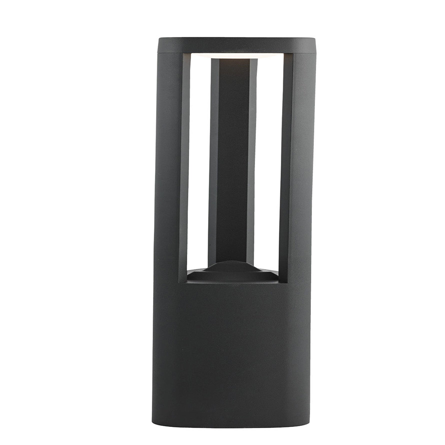Searchlight Electric Michigan Outdoor Post - Dark Grey Metal & Polycarbonate 1005-500GY
