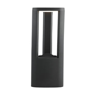 Searchlight Electric Michigan Outdoor Post - Dark Grey Metal & Polycarbonate 1005-500GY