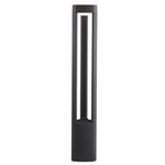 Michigan Outdoor Post - Dark Grey Metal & Polycarbonate