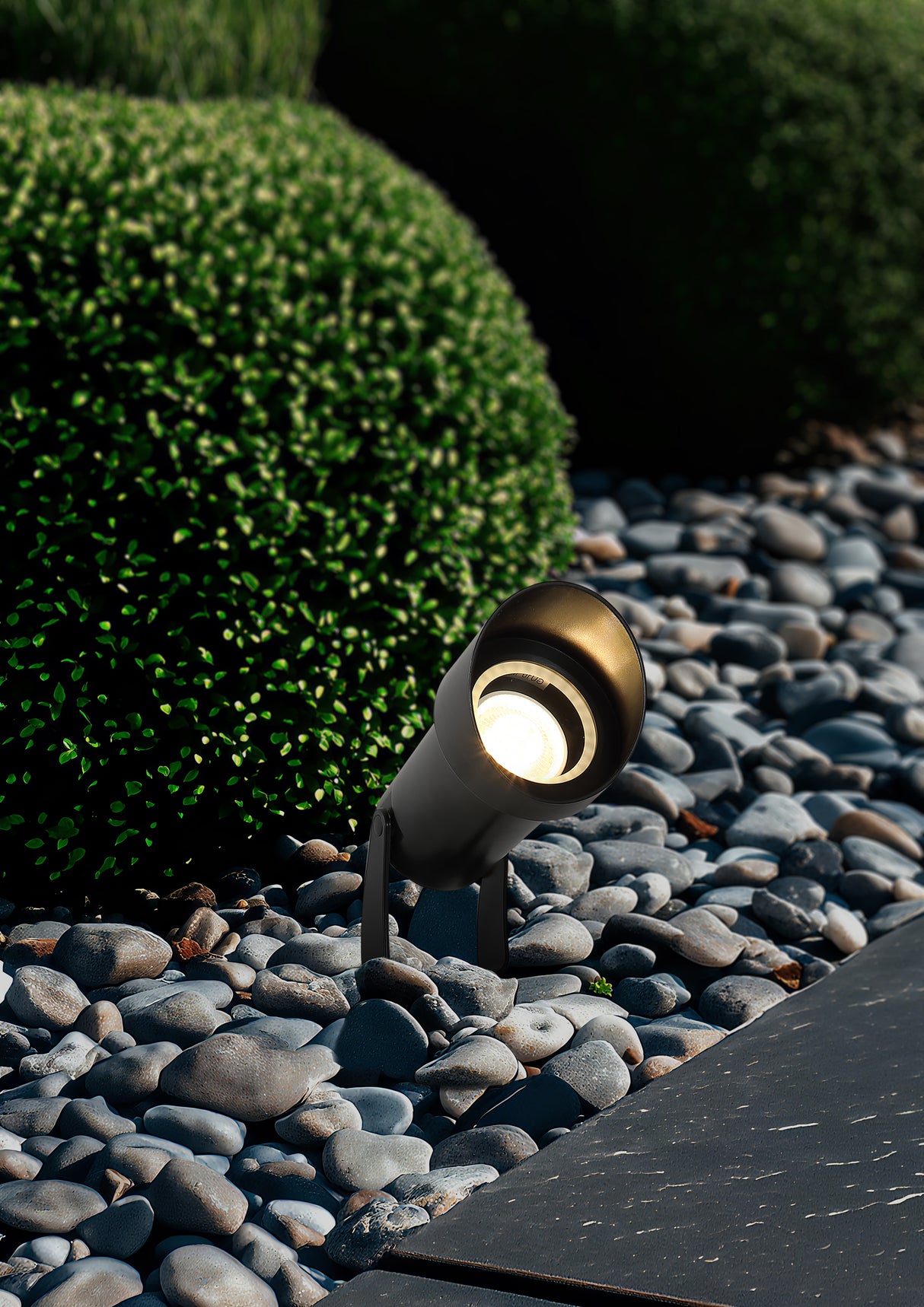 Searchlight Electric Spike Outdoor Light, Black 1010BK