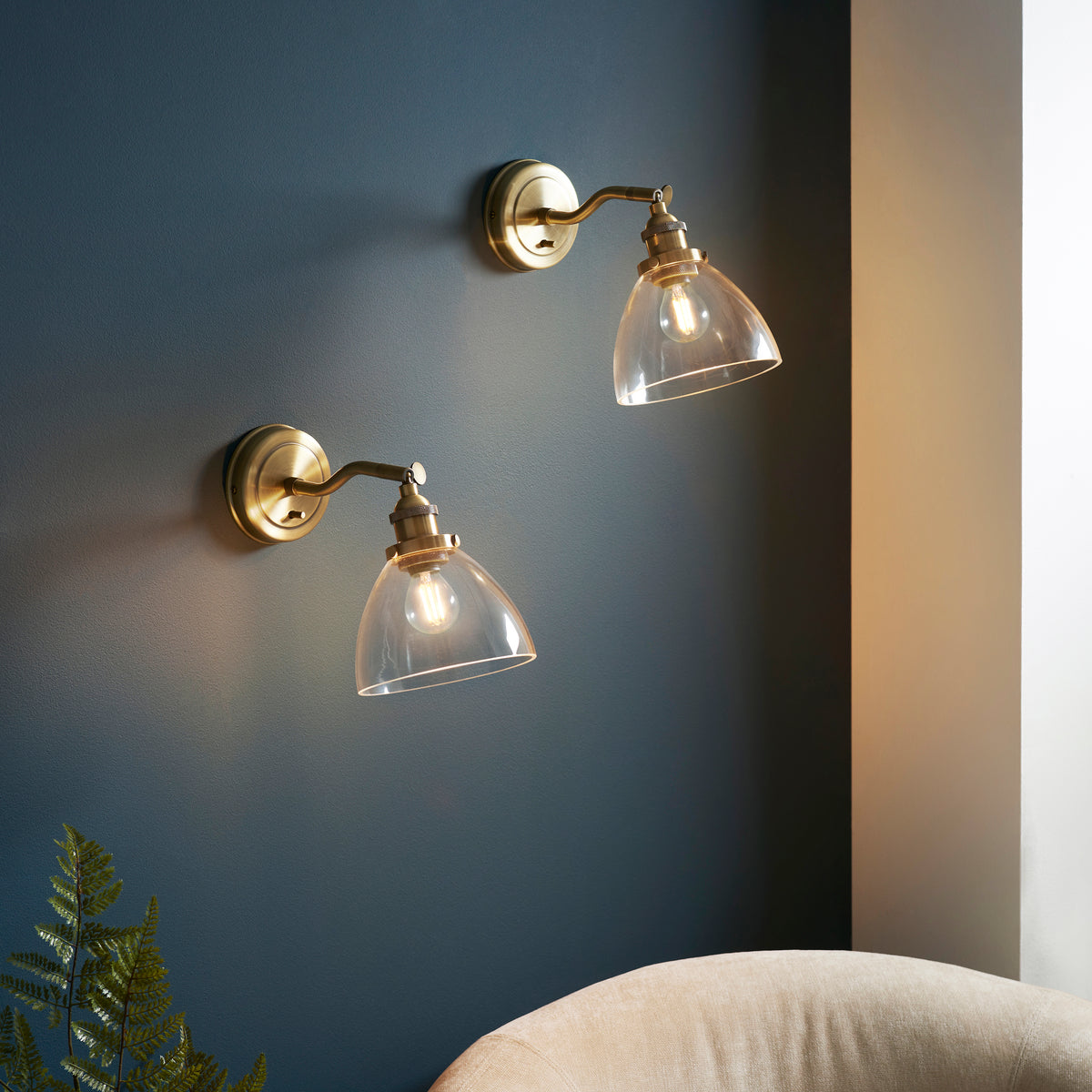 Endon Lighting Hansen - Twin Pack 102058 Hansen - Twin Pack Wall Light