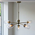 Endon Lighting Maeve 104094 Maeve 6lt Pendant Light Fitting