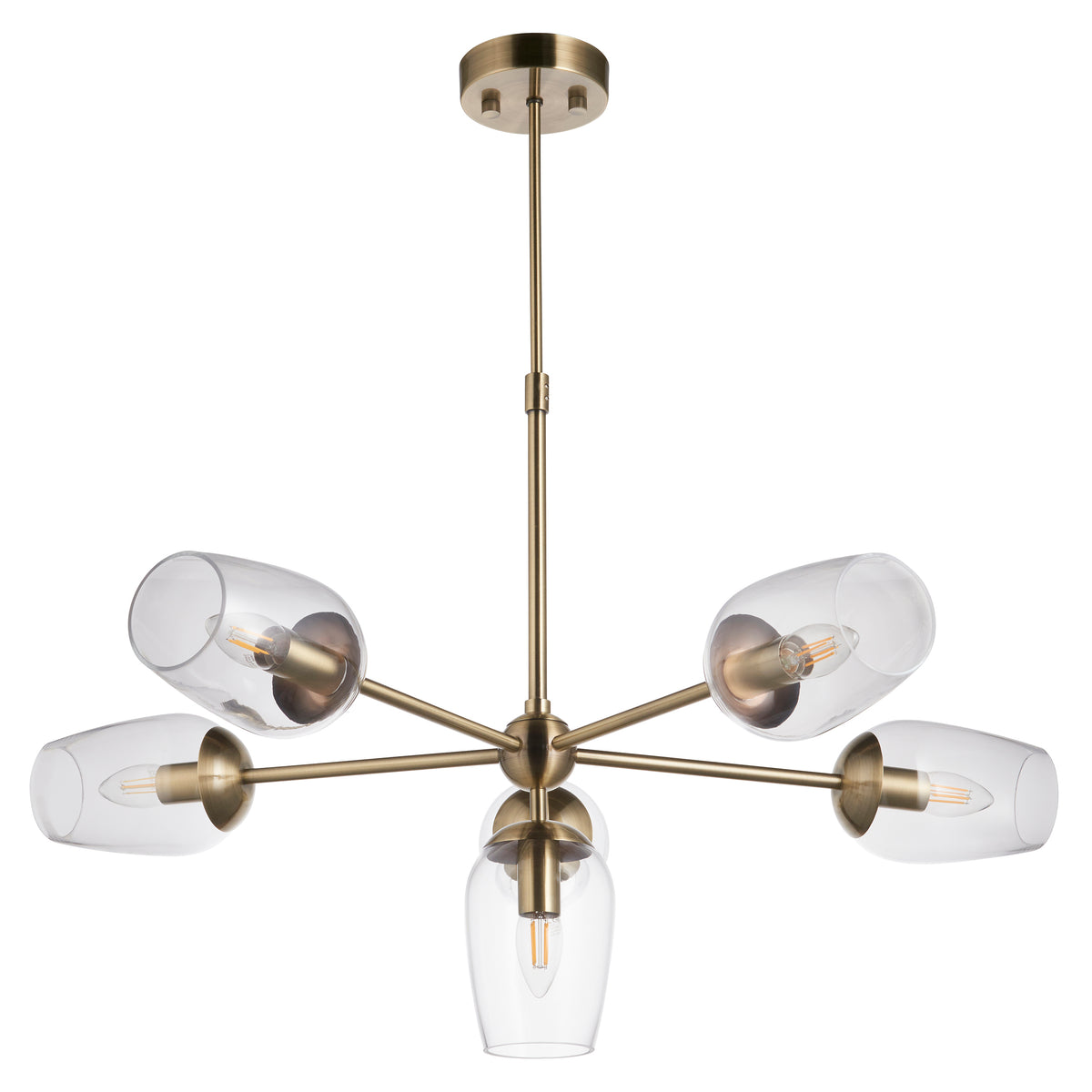 Endon Lighting Maeve 104094 Maeve 6lt Pendant Light Fitting