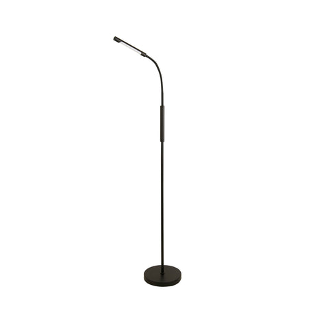 Searchlight Electric Plume Rechargeable Led Floor Lamp - Black 10430BK