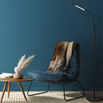 Searchlight Electric Plume Rechargeable Led Floor Lamp - Black 10430BK