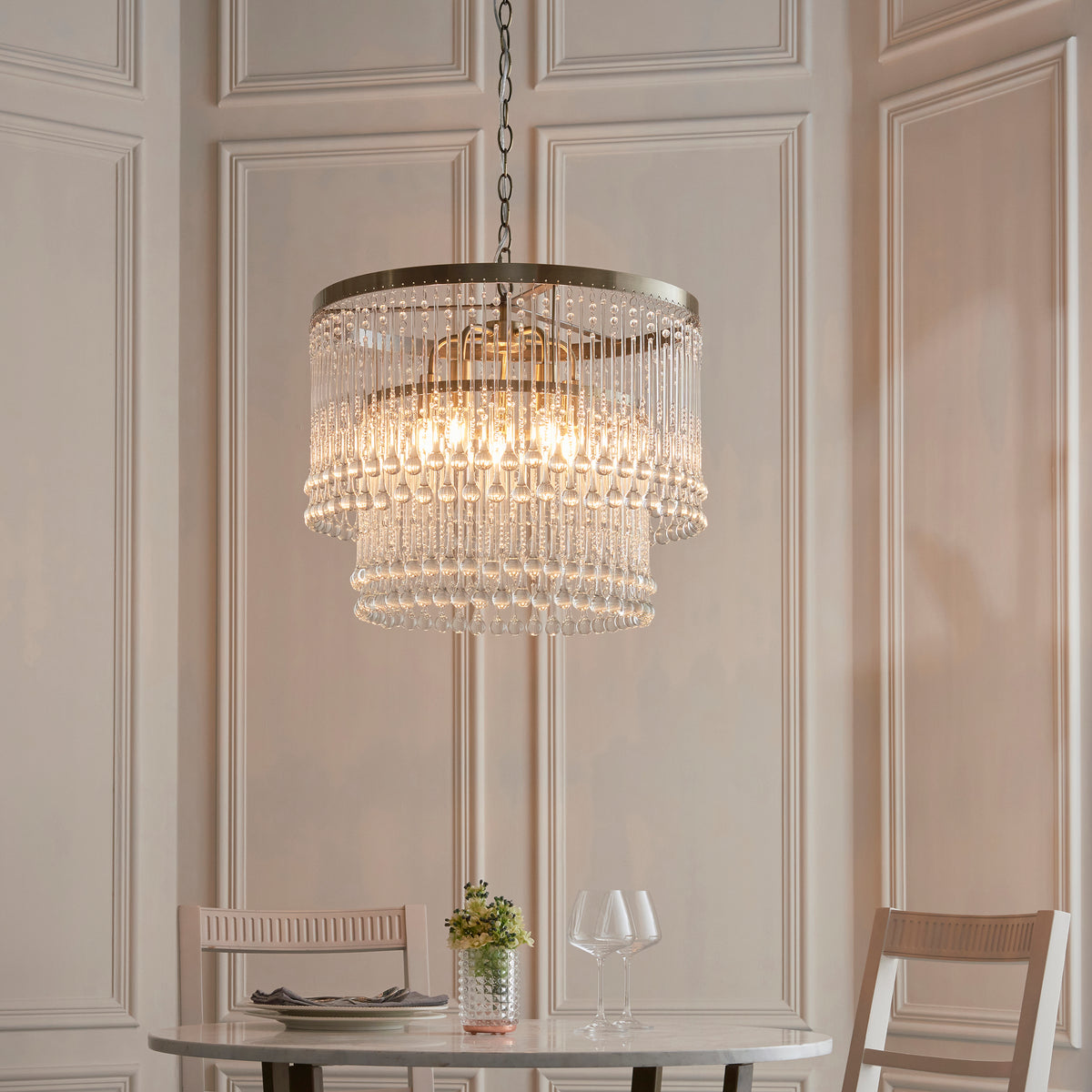 Endon Lighting Genevieve 104504 Genevieve 5lt Pendant Light Fitting