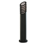 Searchlight Electric Bollards  Outdoor Post - Black Metal & White Polycarbonate 1086-730