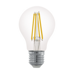 Eglo Lighting bulb-E27-LED A60 7,5W clear 2700K 1pcs LED bulbs from the LM_LED_E27 range. Part Number - 110022 product image - Endon Lighting from First Light Direct with great prices and fast UK delivery