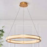 Endon Lighting Classic Ribbed Hoop 111334 Classic Ribbed Hoop Pendant Light Fitting