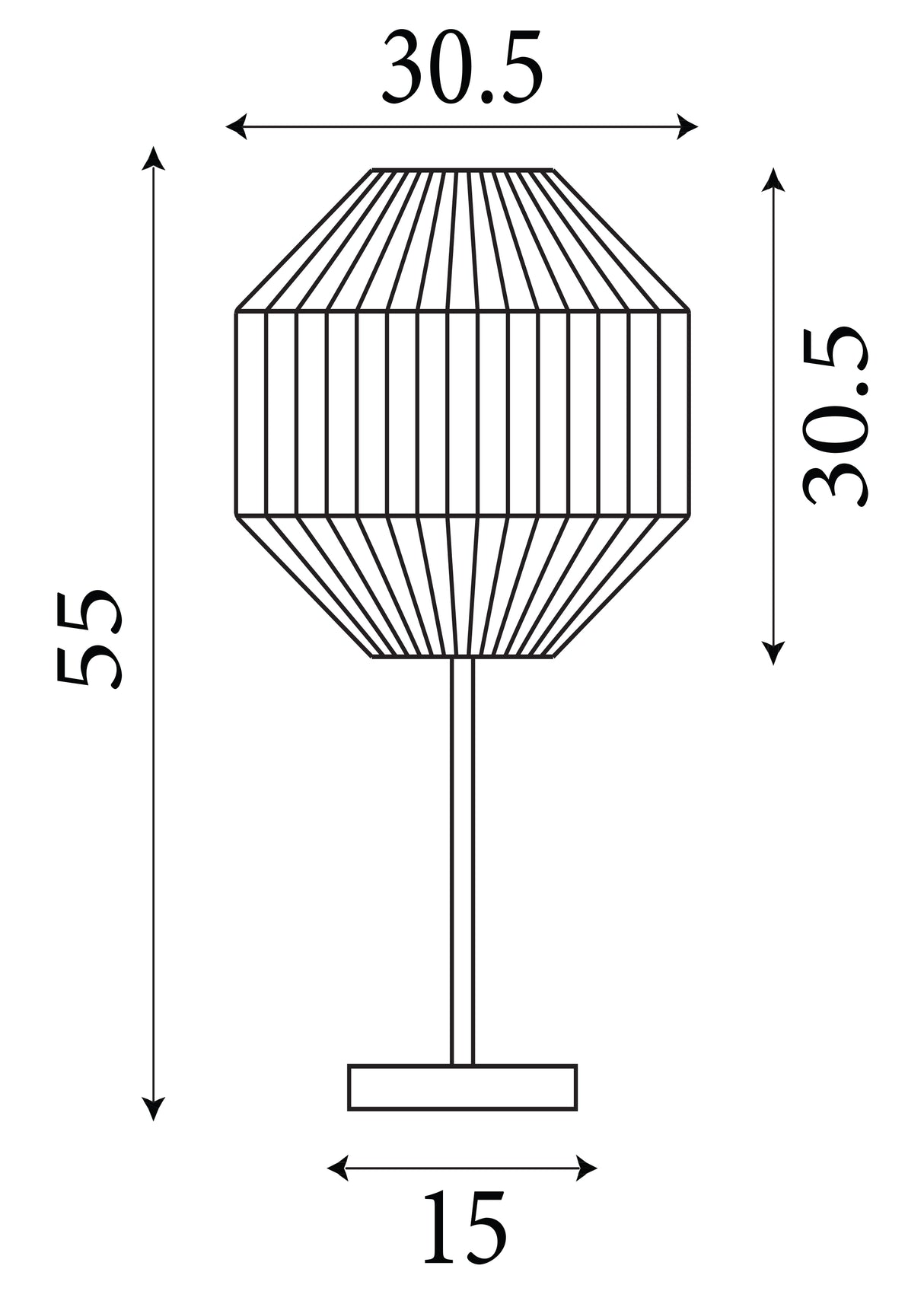Searchlight Electric Wicker Table Lamp  - Matt Black Metal & Black Rope Shade 11201-1BK