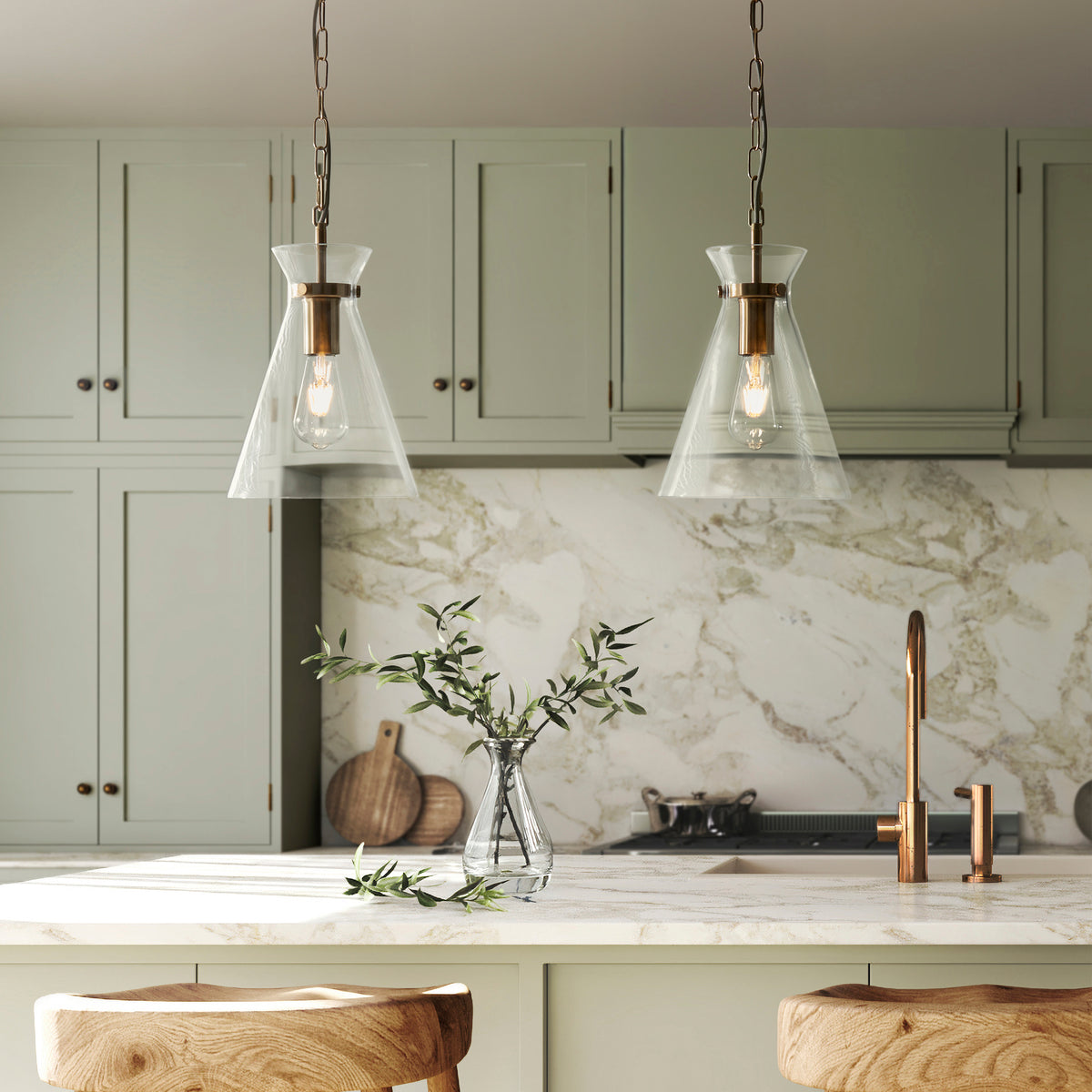 Endon Lighting Harlow 112859 Harlow Pendant Light Fitting