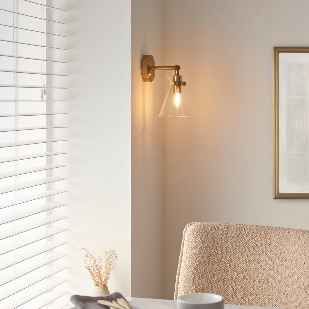 Endon Lighting Harlow 112861 Harlow Wall Light