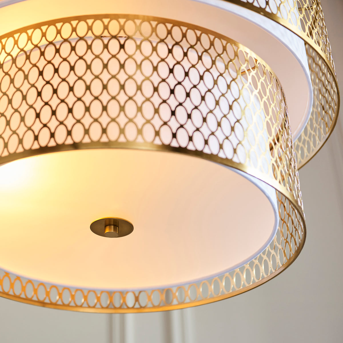 Endon Lighting Cordero 113420 Cordero 6lt Tiered Pendant Light Fitting