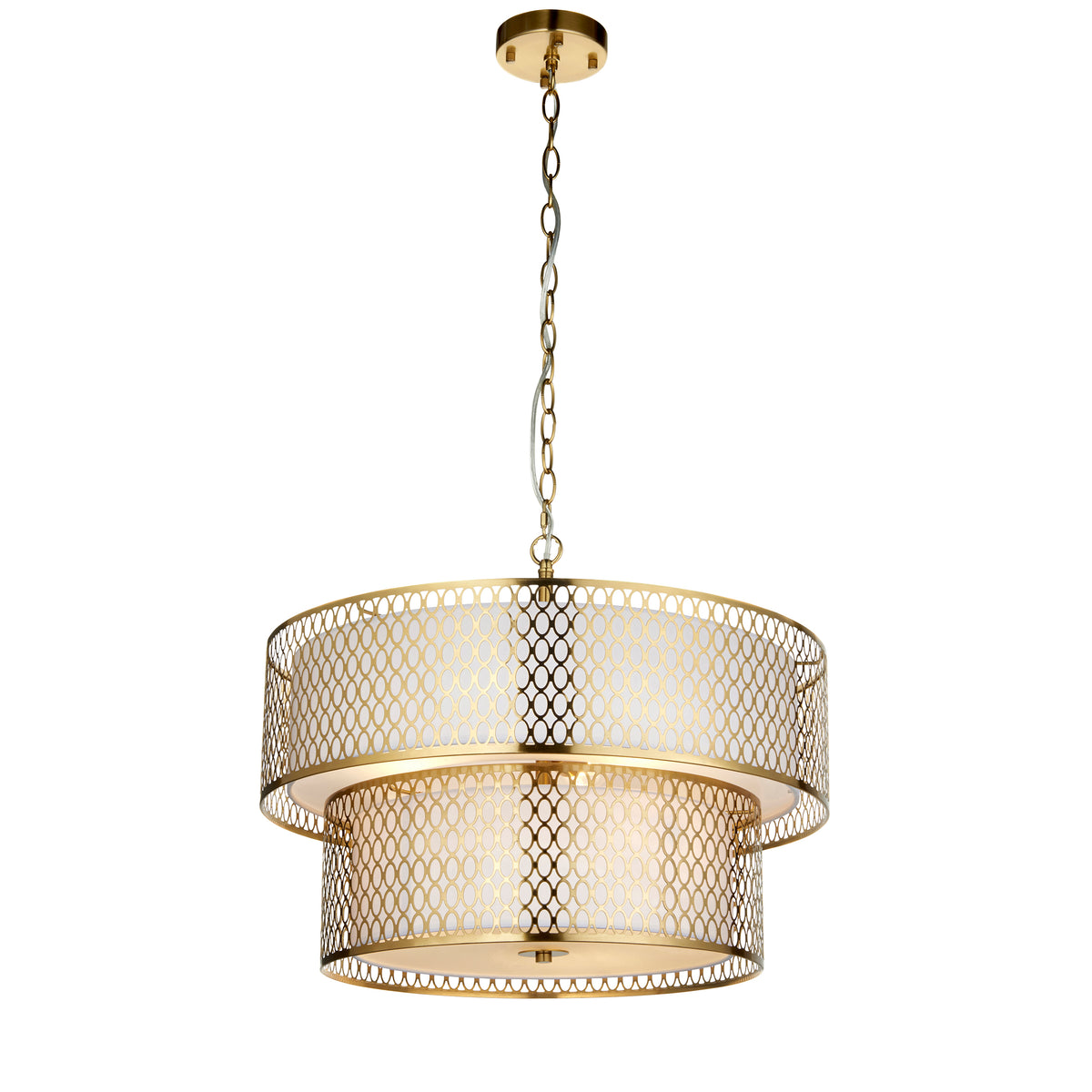 Endon Lighting Cordero 113420 Cordero 6lt Tiered Pendant Light Fitting