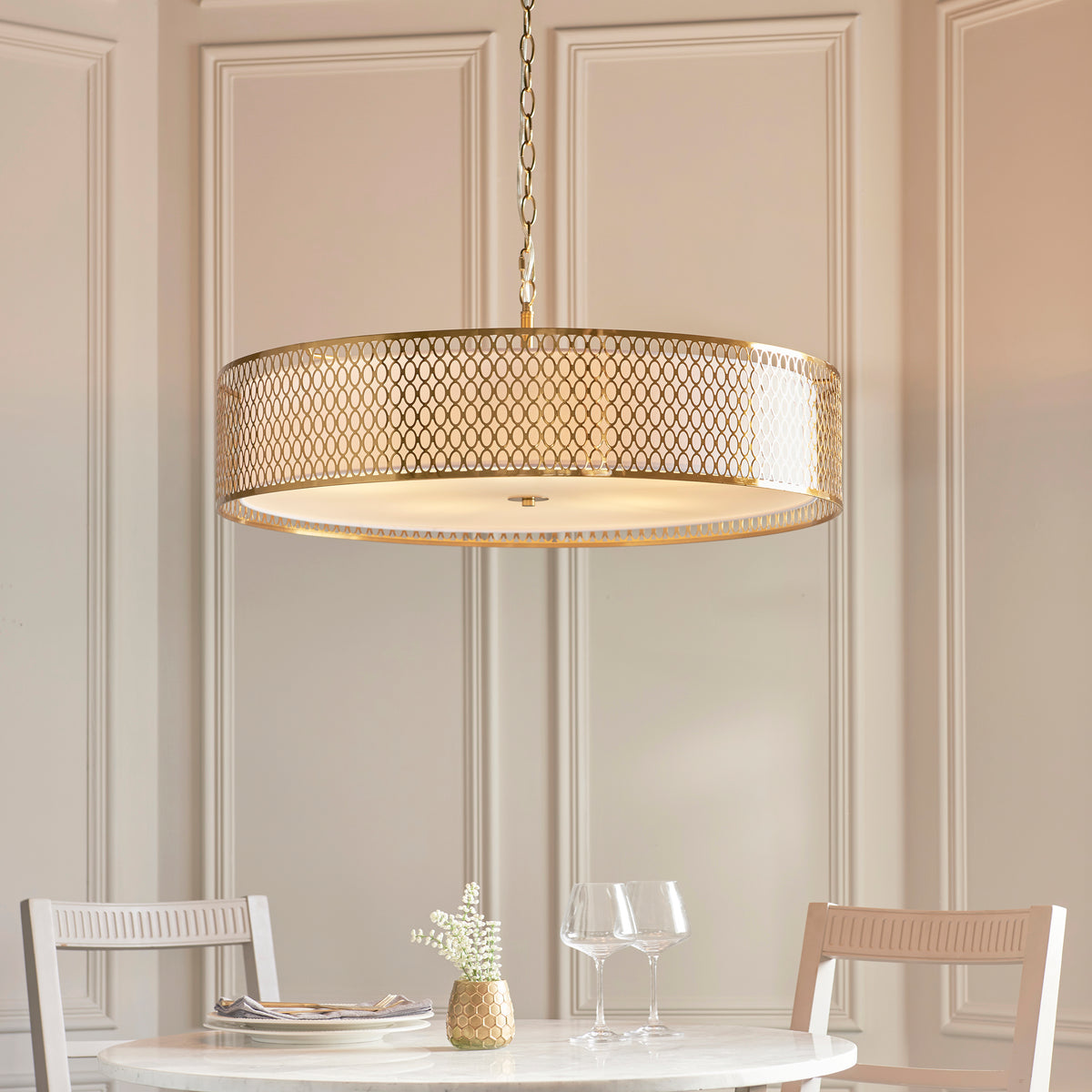 Endon Lighting Cordero 113421 Cordero 5lt Grand Pendant Light Fitting