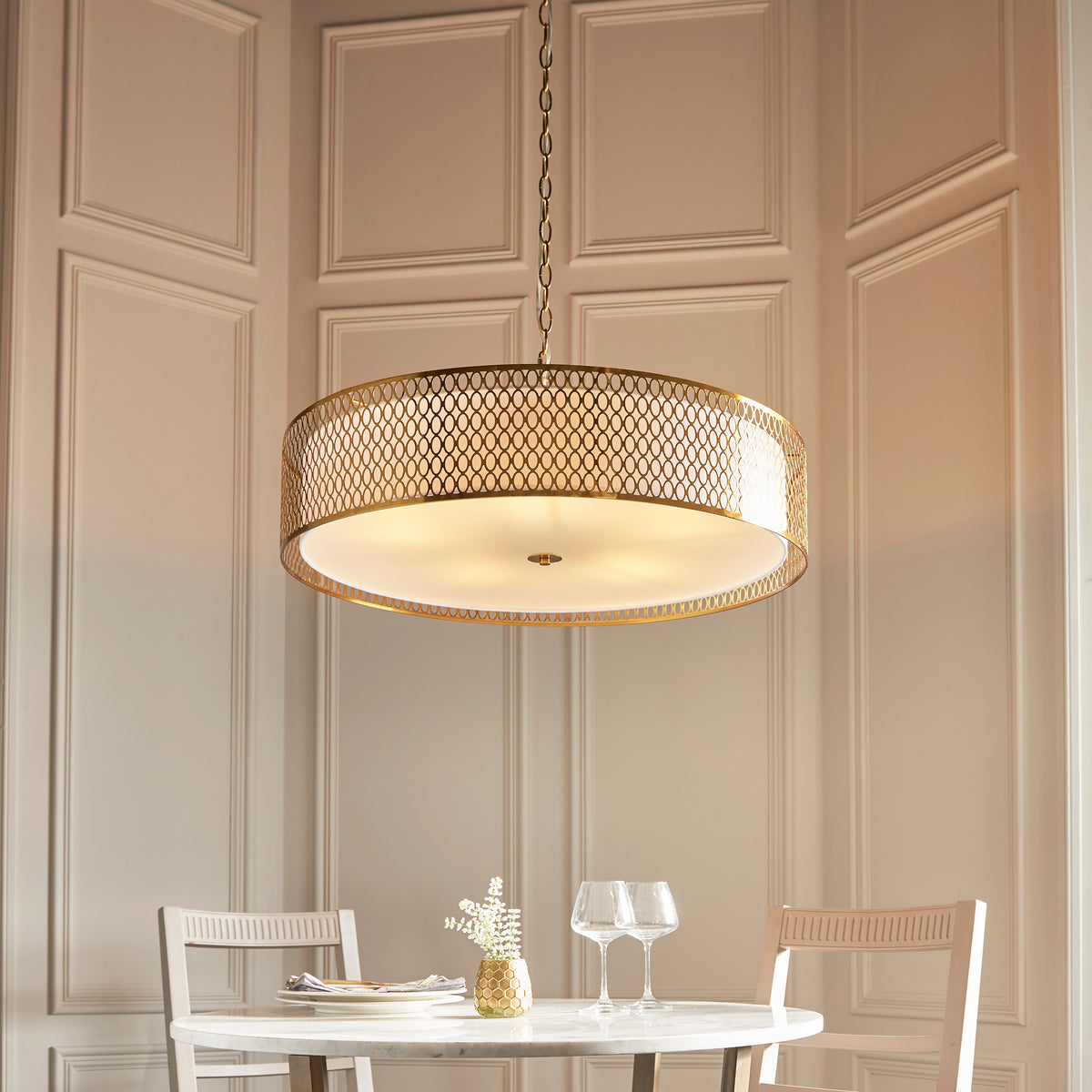 Endon Lighting Cordero 113421 Cordero 5lt Grand Pendant Light Fitting