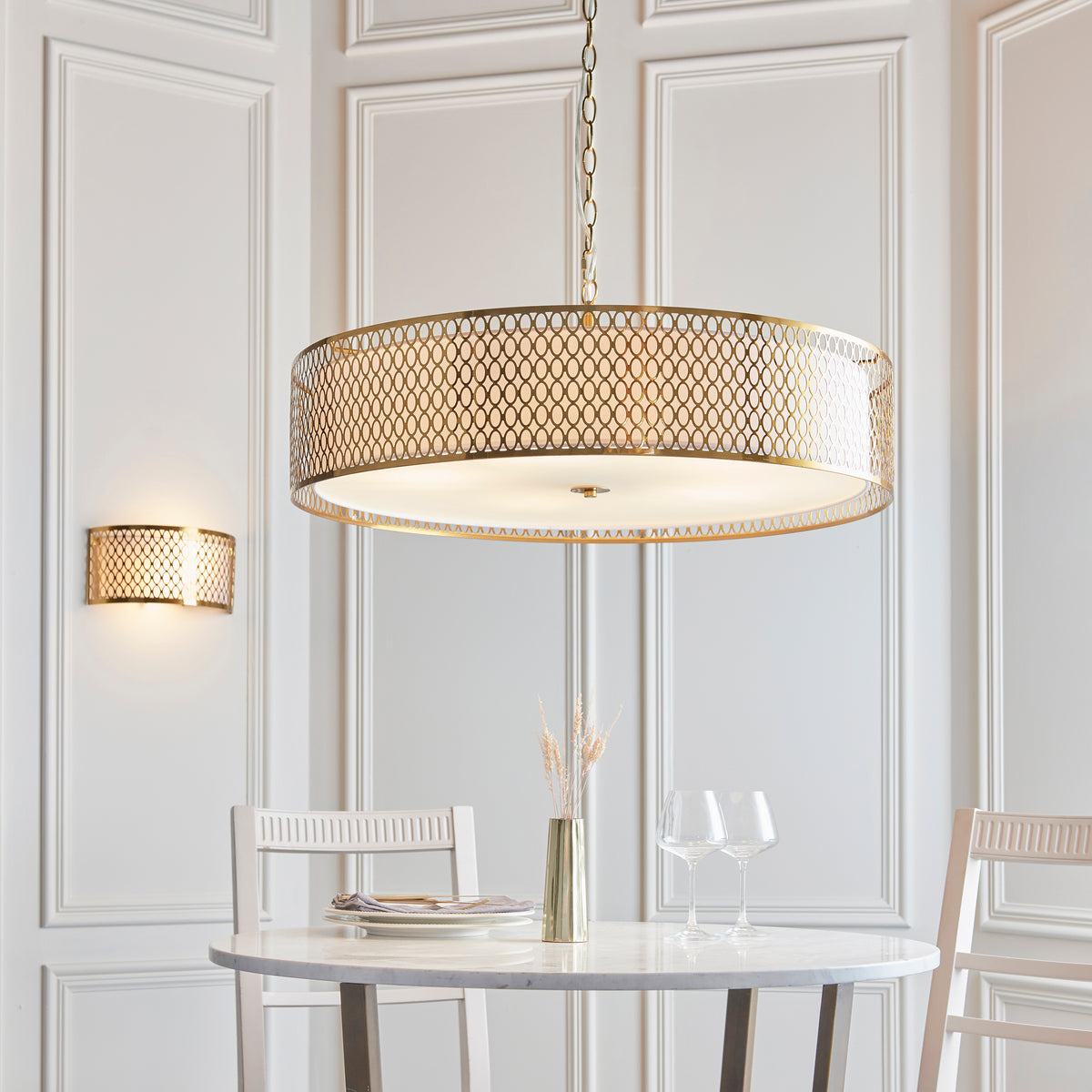 Endon Lighting Cordero 113421 Cordero 5lt Grand Pendant Light Fitting