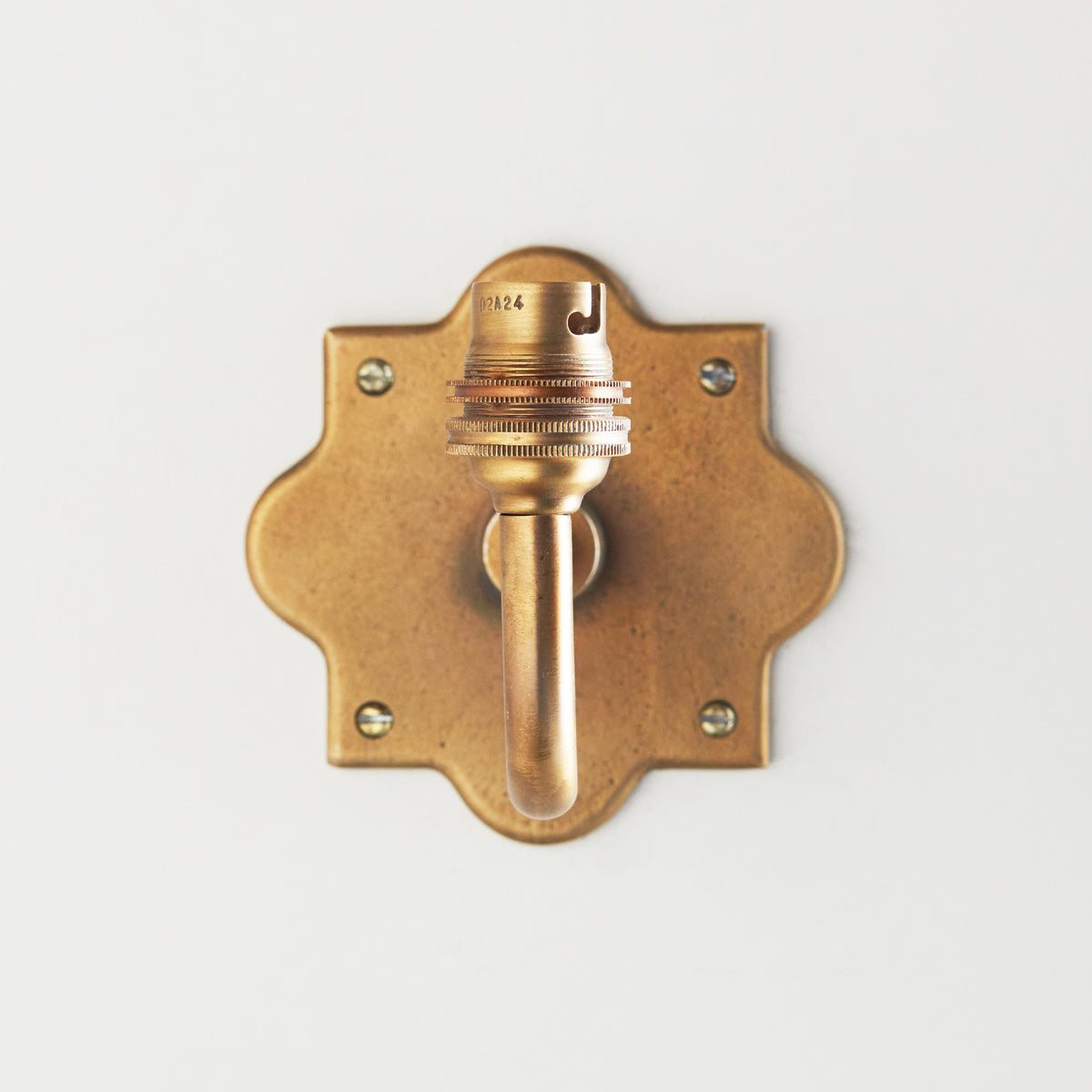 Endon Lighting Anvil Curve 113589 Anvil Curve Wall Light Fitting
