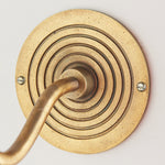 Endon Lighting Ripple Curve 113593 Ripple Curve Wall Light Fitting