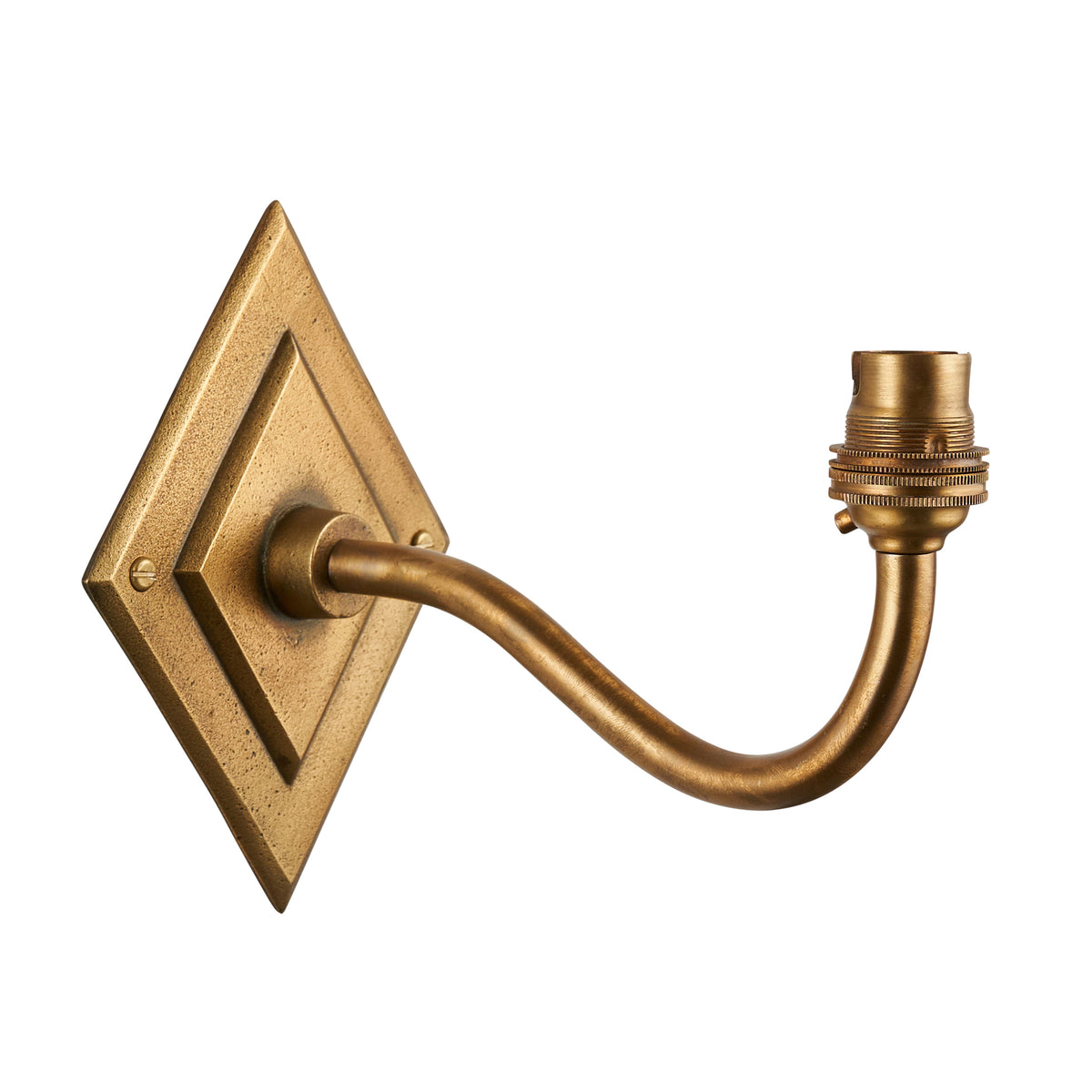 Diamond Curve Wall Light Fitting