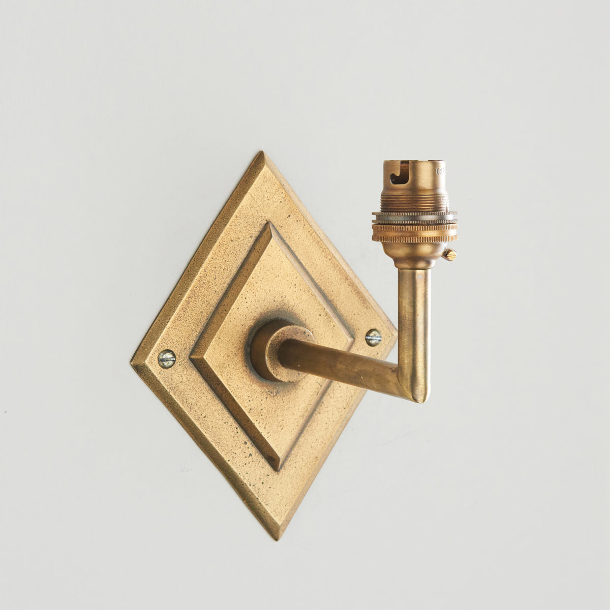 Endon Lighting Diamond Angle 113598 Diamond Angle Wall Light Fitting