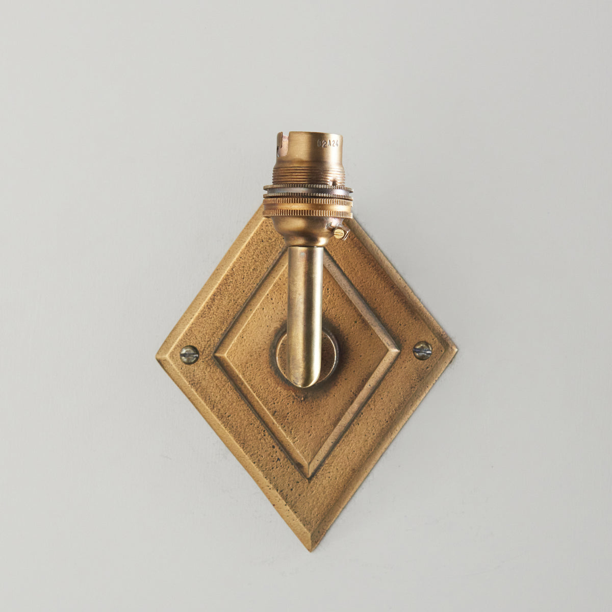 Endon Lighting Diamond Angle 113598 Diamond Angle Wall Light Fitting