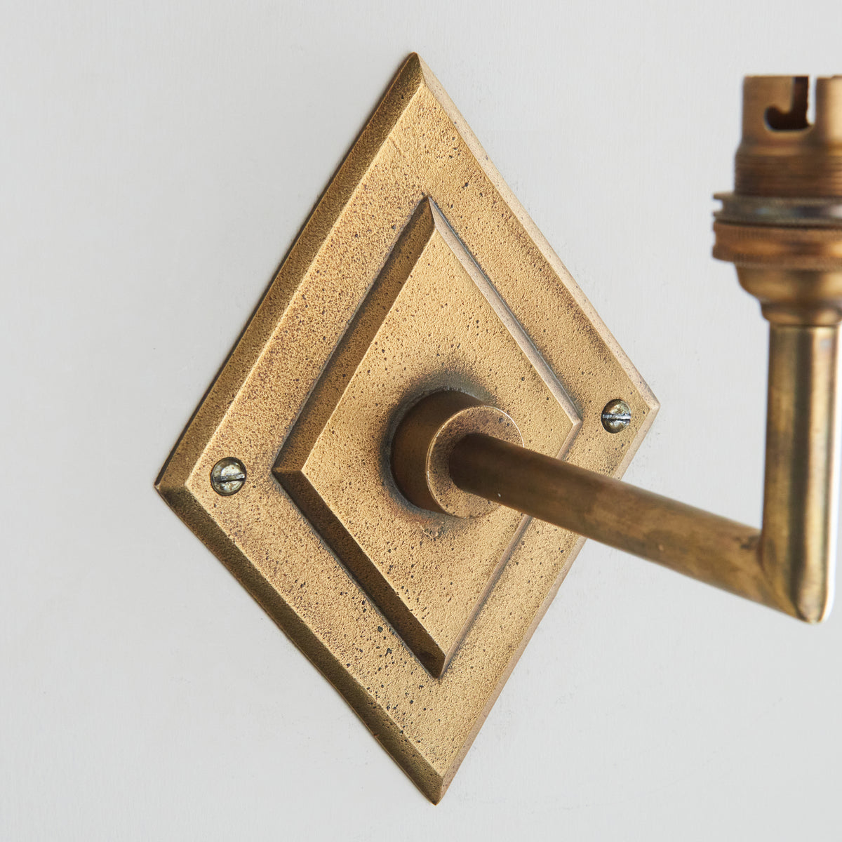 Endon Lighting Diamond Angle 113598 Diamond Angle Wall Light Fitting
