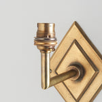 Endon Lighting Diamond Angle 113598 Diamond Angle Wall Light Fitting