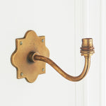 Endon Lighting Anvil Curve & Ivy 16cm 113759 Anvil Curve & Ivy 16cm Wall Light