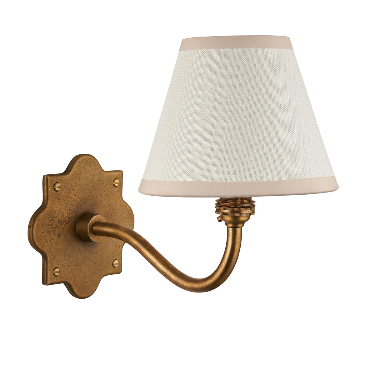 Endon Lighting Anvil Curve & Ivy 16cm 113759 Anvil Curve & Ivy 16cm Wall Light