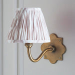 Endon Lighting Anvil Curve & Ikat 16cm 113763 Anvil Curve & Ikat 16cm Wall Light