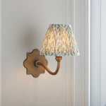 Endon Lighting Anvil Curve & Leaf 16cm 113768 Anvil Curve & Leaf 16cm Wall Light