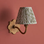Endon Lighting Anvil Curve & Leaf 16cm 113768 Anvil Curve & Leaf 16cm Wall Light