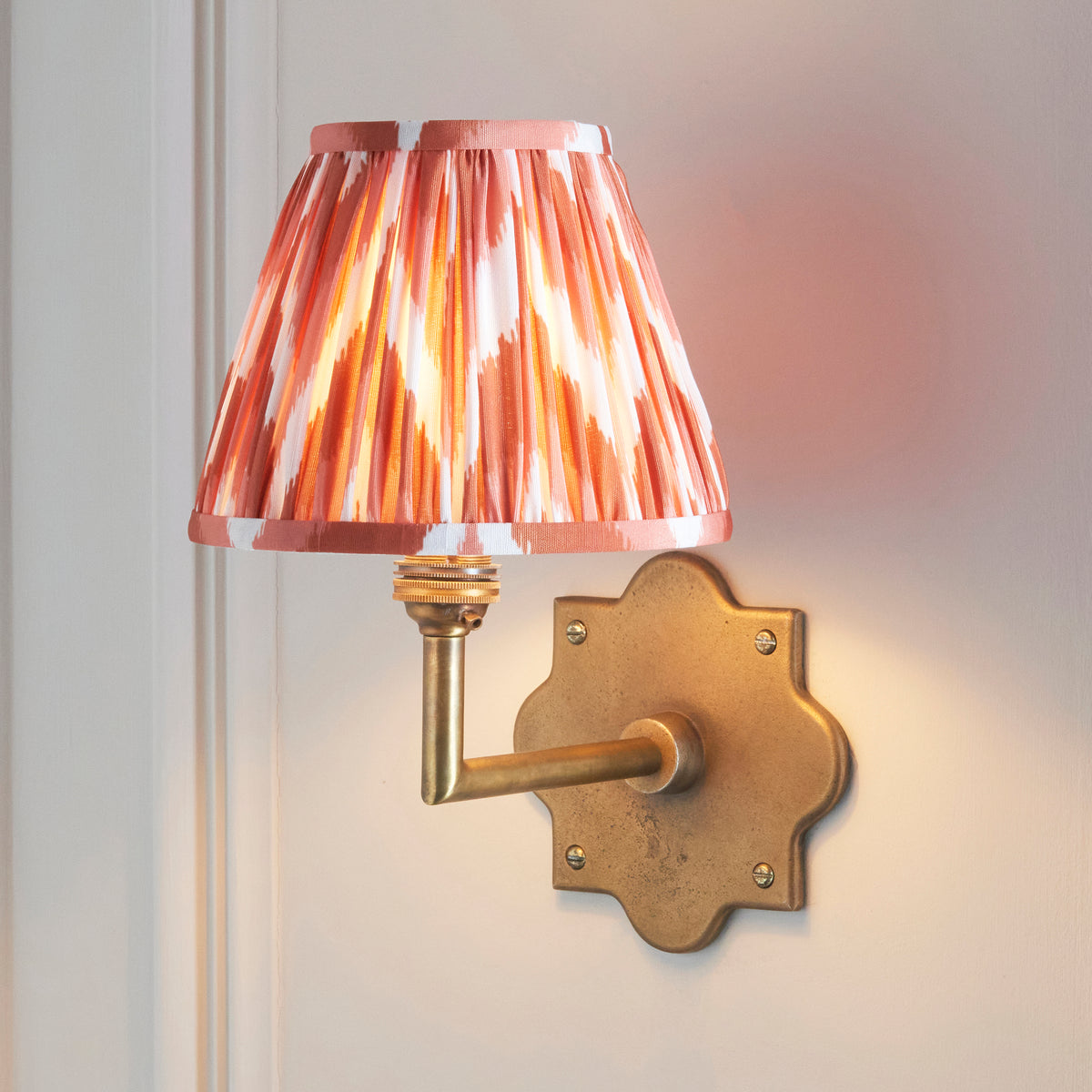 Endon Lighting Anvil Angle & Zigzag 16cm 113795 Anvil Angle & Zigzag 16cm Wall Light