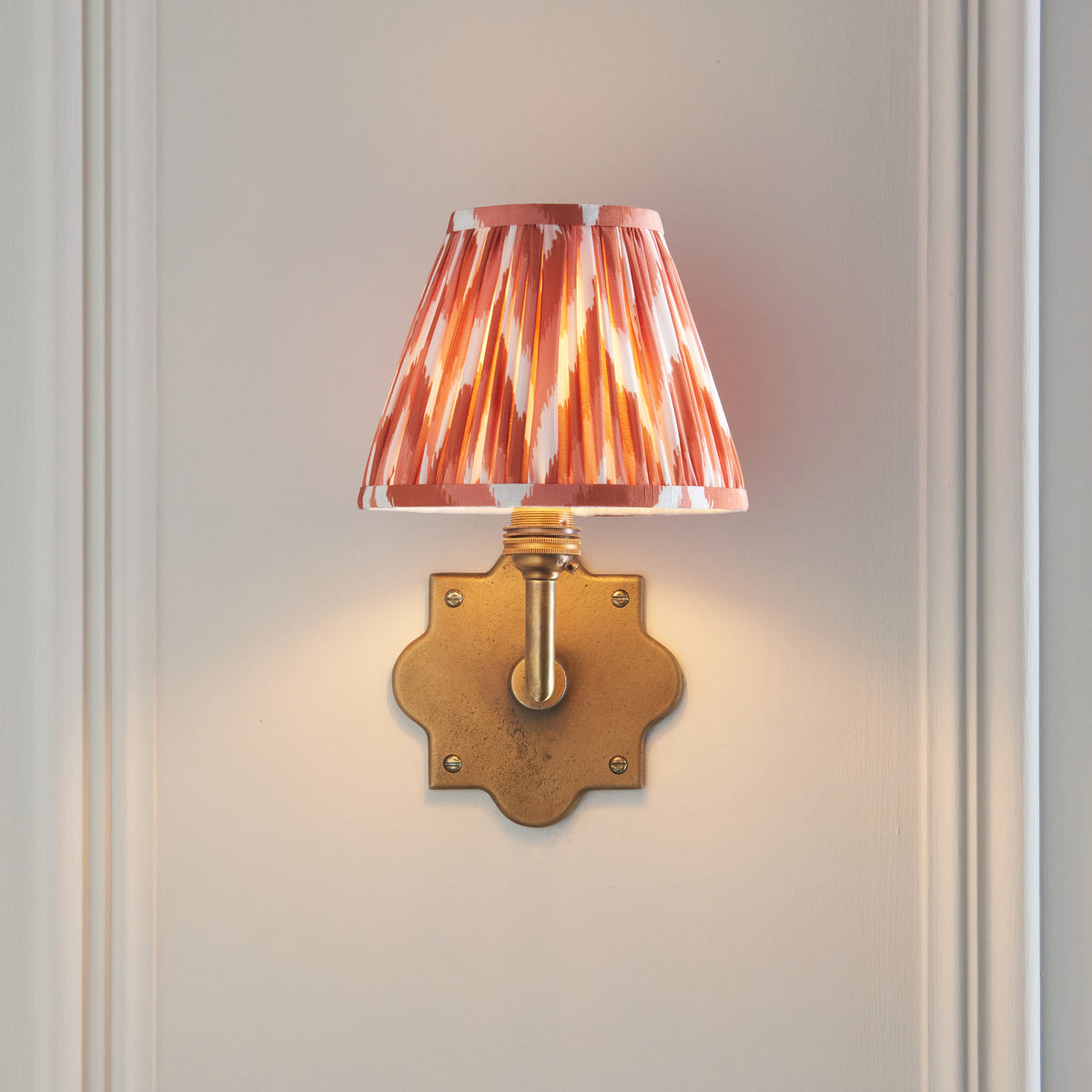 Endon Lighting Anvil Angle & Zigzag 16cm 113795 Anvil Angle & Zigzag 16cm Wall Light