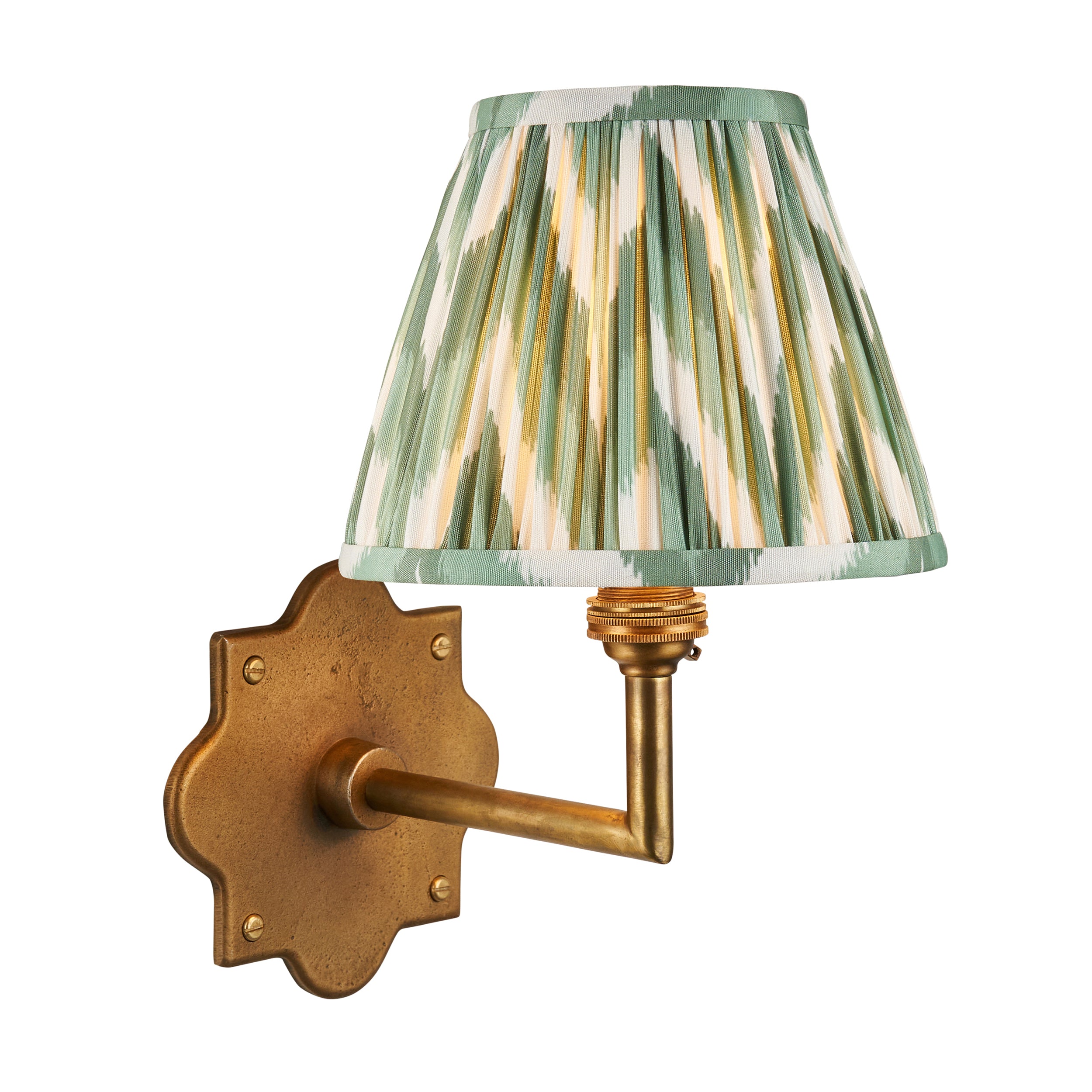 Anvil Angle & Zigzag 16cm Wall Light