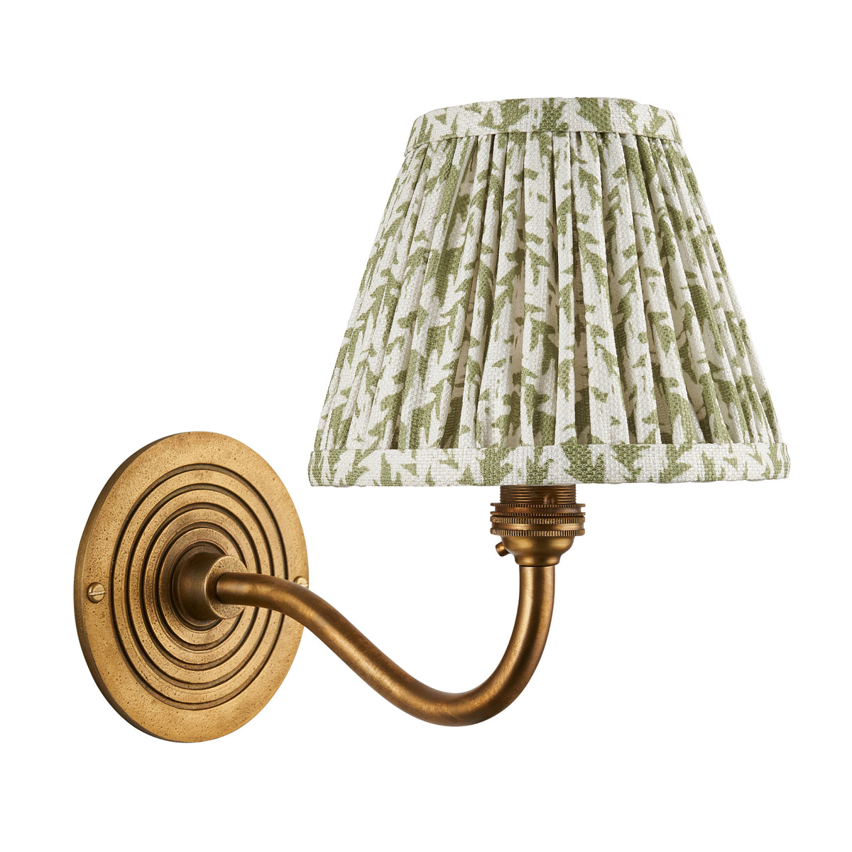 Endon Lighting Ripple Curve & Leaf 16cm 114090 Ripple Curve & Leaf 16cm Wall Light