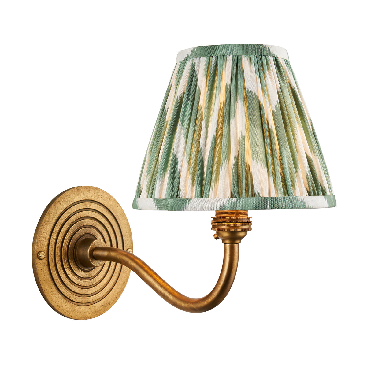 Ripple Curve & Zigzag 16cm Wall Light