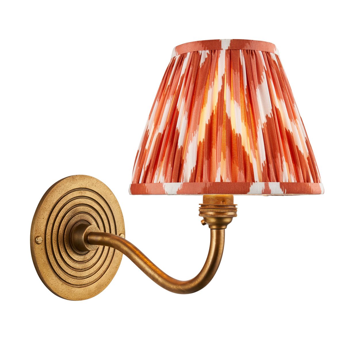 Ripple Curve & Zigzag 16cm Wall Light