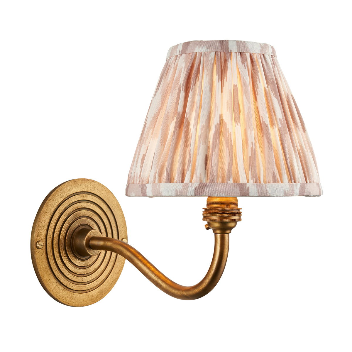 Ripple Curve & Ikat 16cm Wall Light