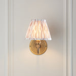 Endon Lighting Ripple Curve & Ikat 16cm 114102 Ripple Curve & Ikat 16cm Wall Light