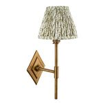 Endon Lighting Diamond Tall & Leaf 16cm 114133 Diamond Tall & Leaf 16cm Wall Light
